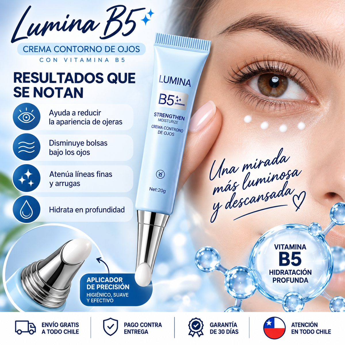 Lumina B5 - Crema Contorno de ojos