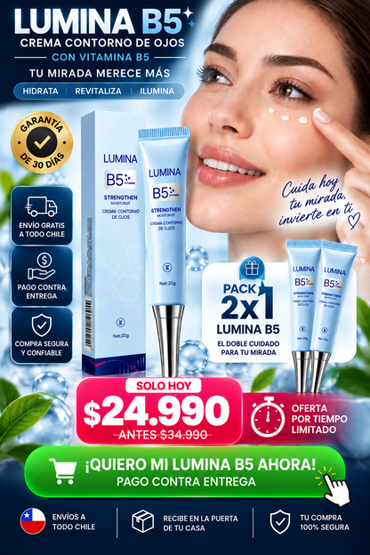 Lumina B5 - Crema Contorno de ojos