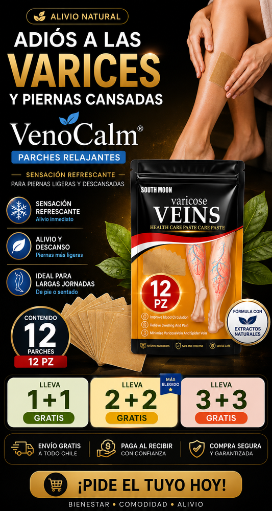 VenoCalm | Alivio para piernas cansadas